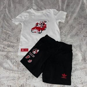 Adidas Toddler Boy Disney Mickey & Friends Set Size 3T